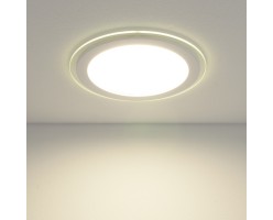 Встраиваемый потолочный светодиодный светильник DLKR200 18W 4200K белый