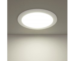 Встраиваемый потолочный светодиодный светильник DLR003 18W 4200K