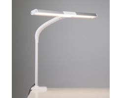 Светодиодная настольная лампа на струбцине 80500/1 белый