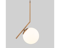 Подвесной светильник с длинным тросом 1,8м 50160/1 латунь